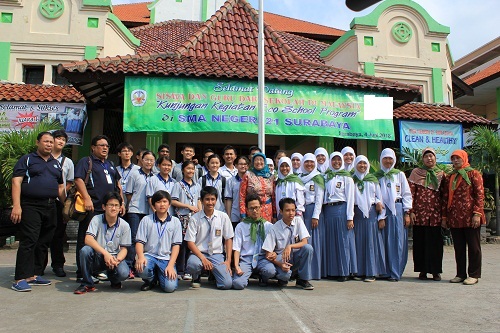 SMK Sri Bestari Kuala Lumpur di SMAN 21 Surabaya