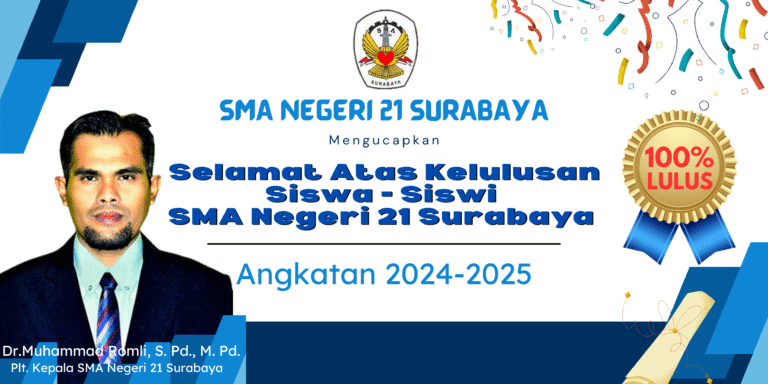 PENGUMUMAN KELULUSAN SMAN 21 SURABAYA TAHUN 2025