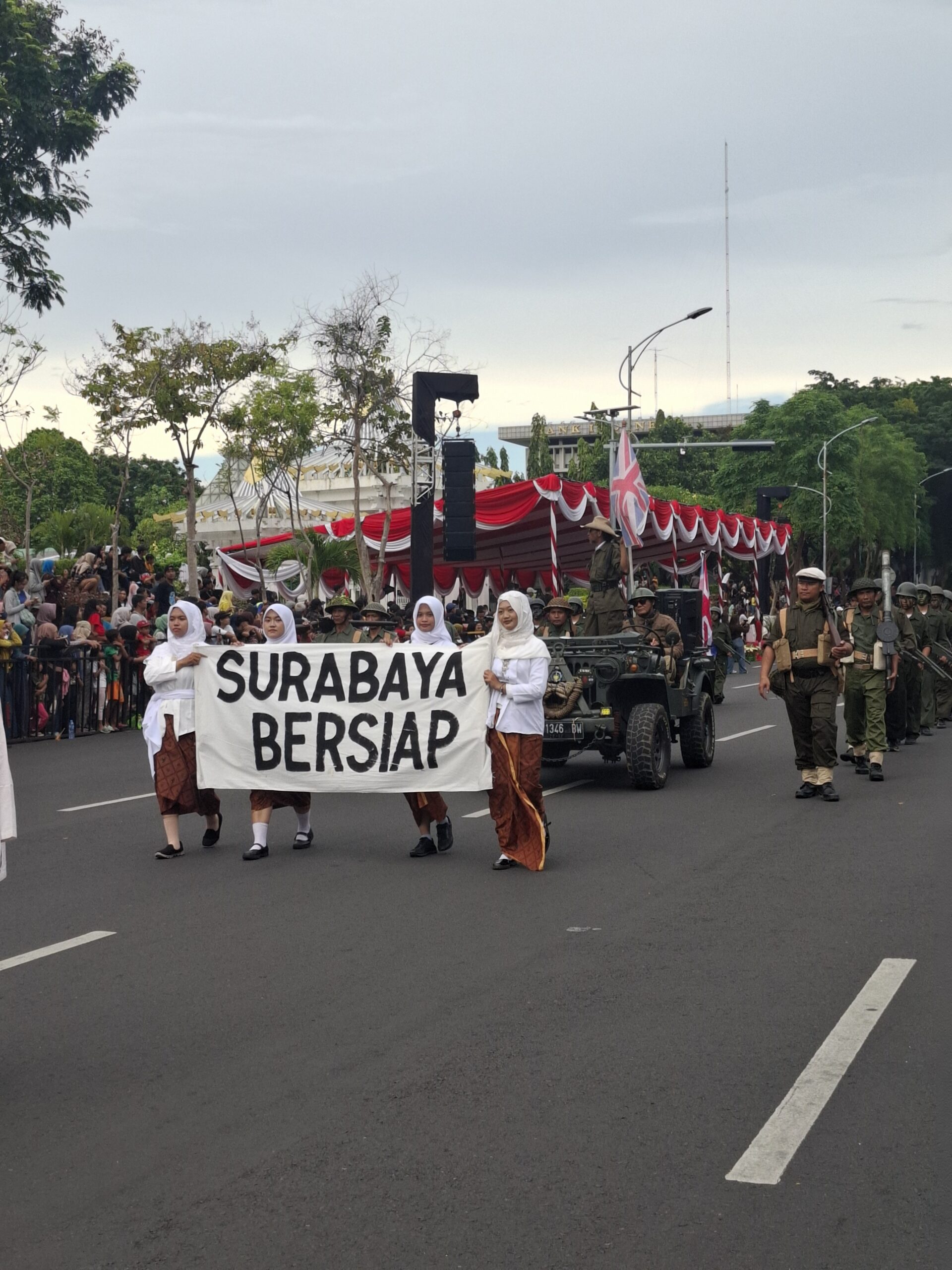 Partisipan Drama Teatrikal Parade Surabaya Juang