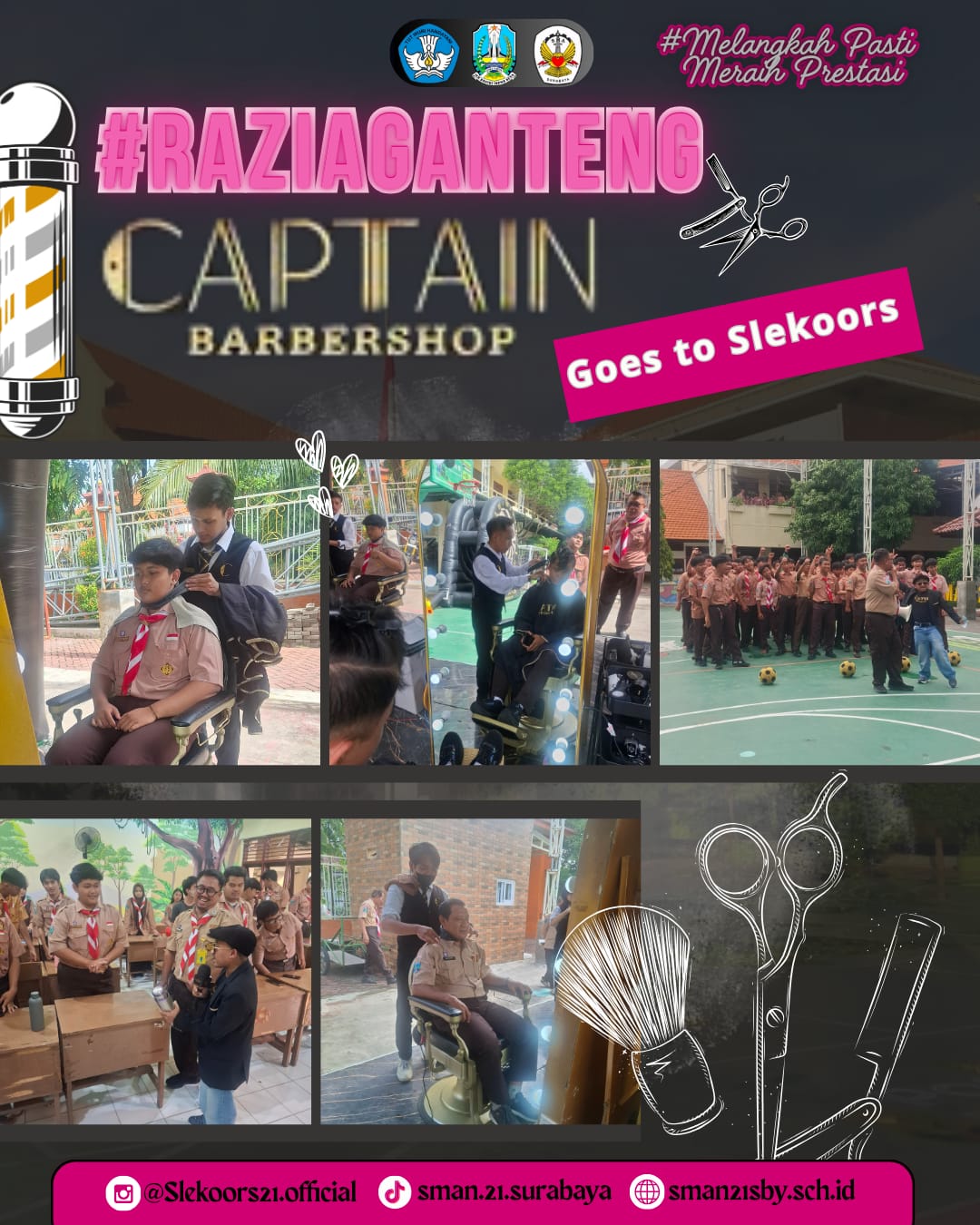 #RAZIAGANTENG Goes to Slekoors