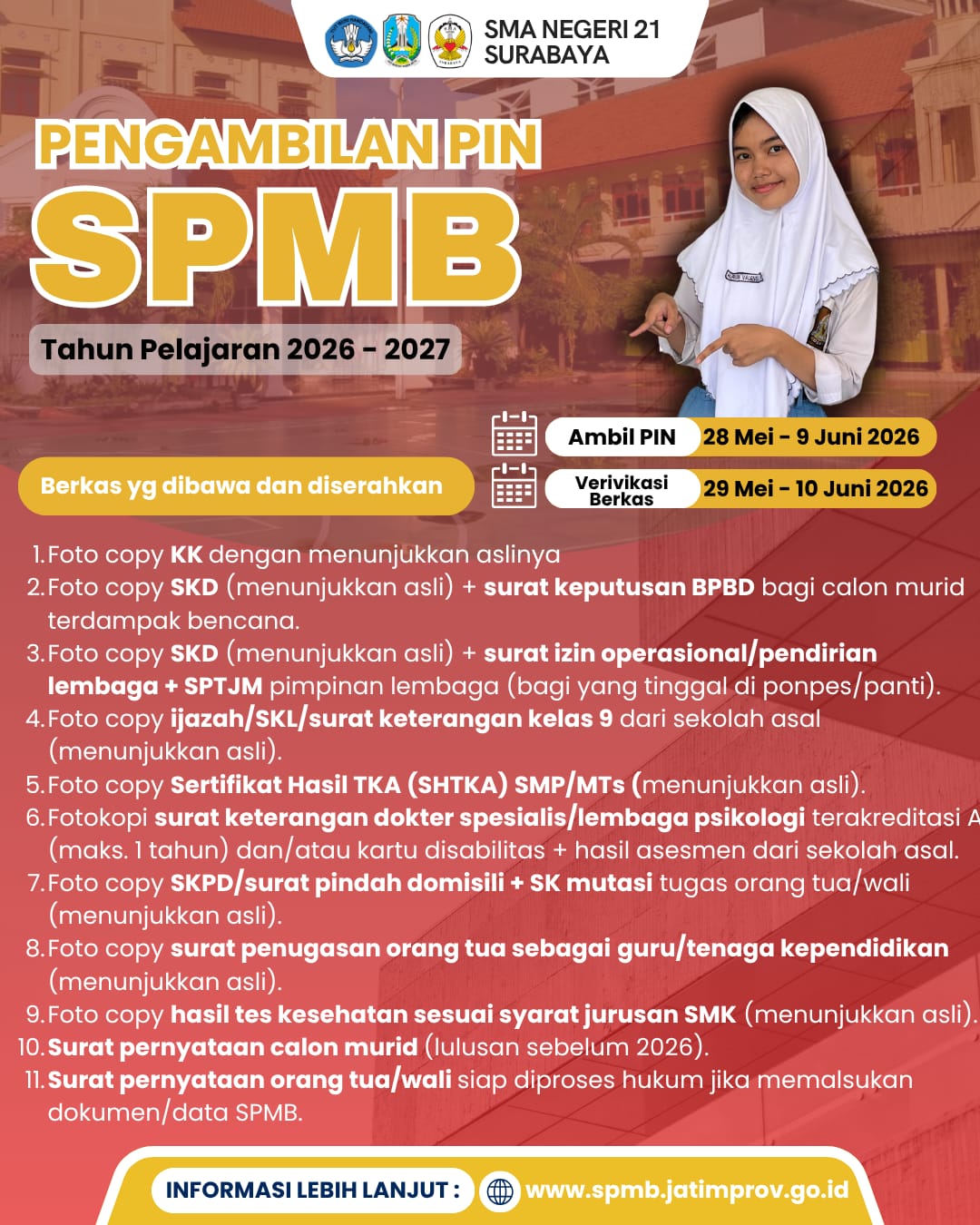 Prosedur Pengambilan PIN