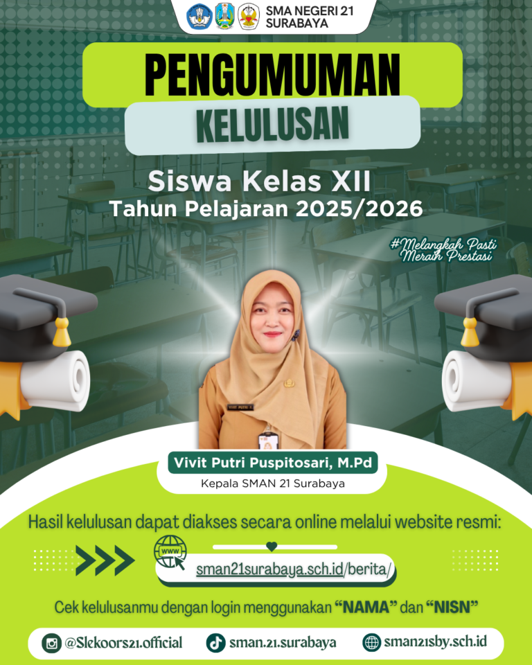 Pengumuman Kelulusan Siswa Kelas XII Tahun Pelajaran 2025/2026
